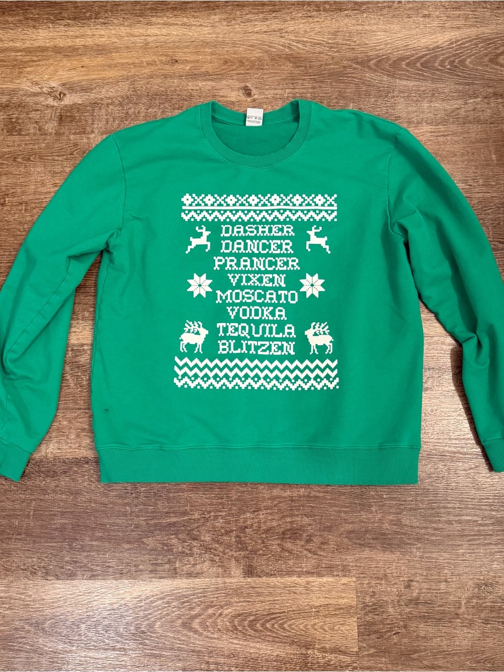Amazon Green Holiday Sweatshirt